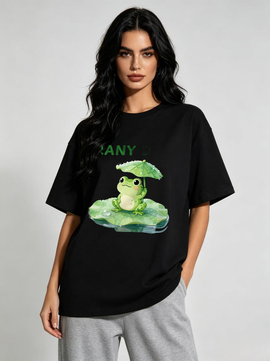 Summer Clothing Essentials Women - Kaos Wanita Pakaian Gothic Bahan Katun