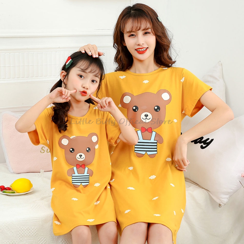 Summer Clothing Teens - Gaun malam anak perempuan ibu musim