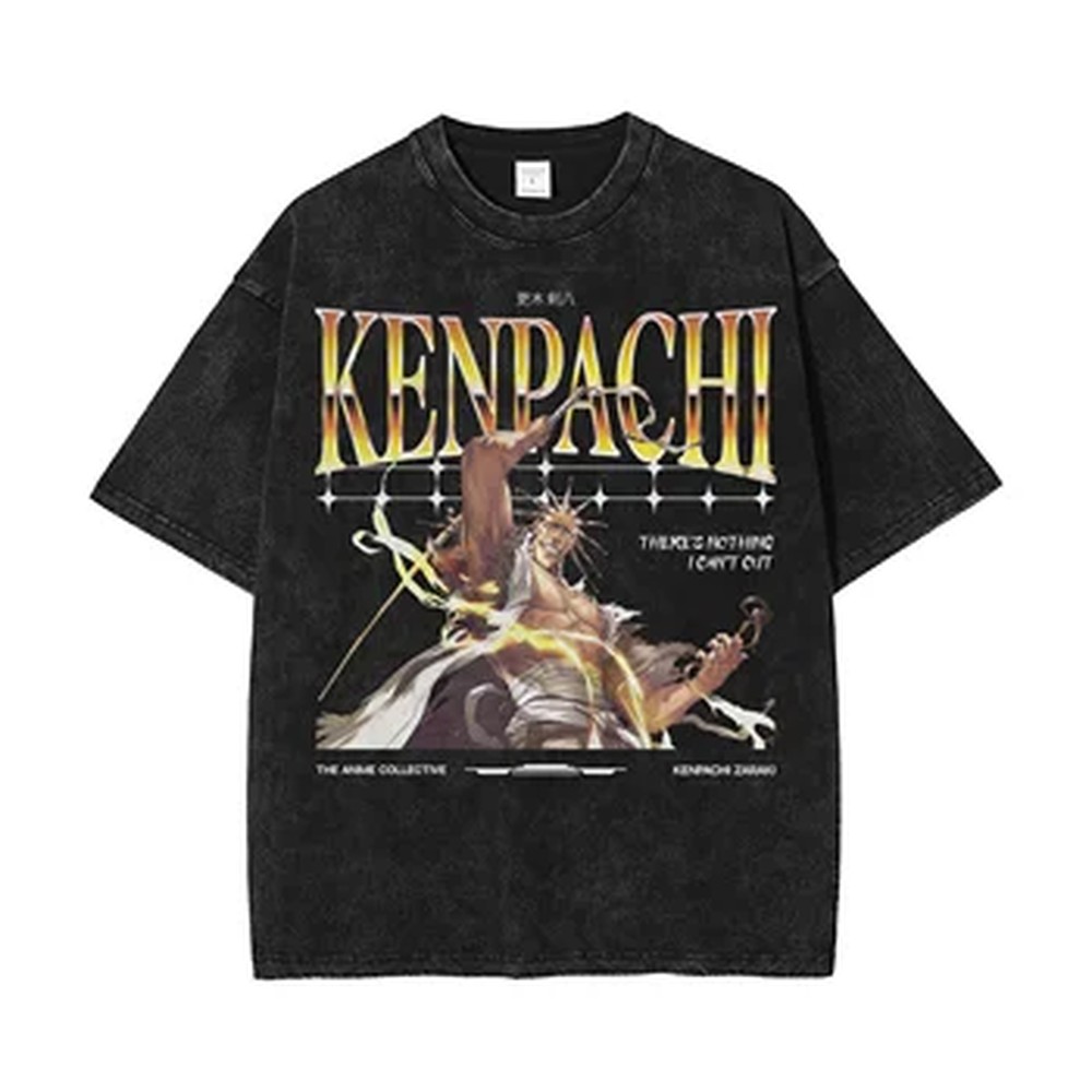 Kaos Anime BLEACH Zaraki Kenpa - Summer Clothing Vibes ulasan dan harga