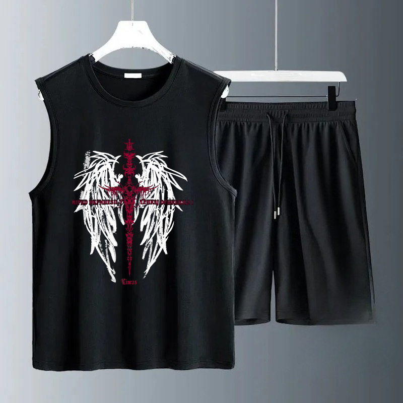 Set Tank Top Pria Musim Panas  - Summer Clothing For 60 Year Old Woman ulasan dan harga