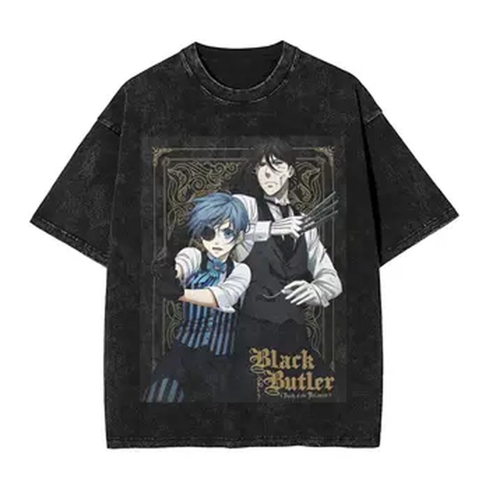 Kaos Grafis Anime Black Butler - Summer Clothing Italy ulasan dan harga