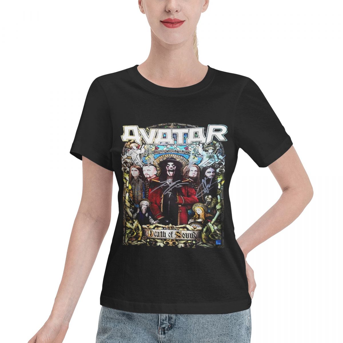 Summer Clothing Essentials Women - Kaos Wanita Avatar Band Kualitas Tinggi,