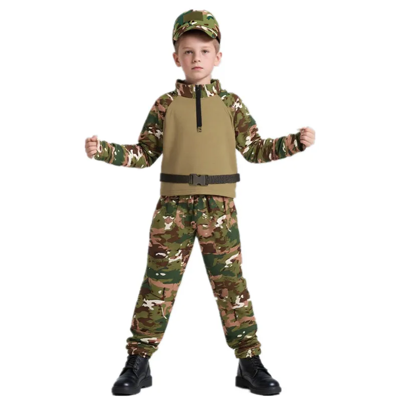 Summer Clothing Wear - Pakaian Katak Kamuflase Anak-anak Dewasa Kostum