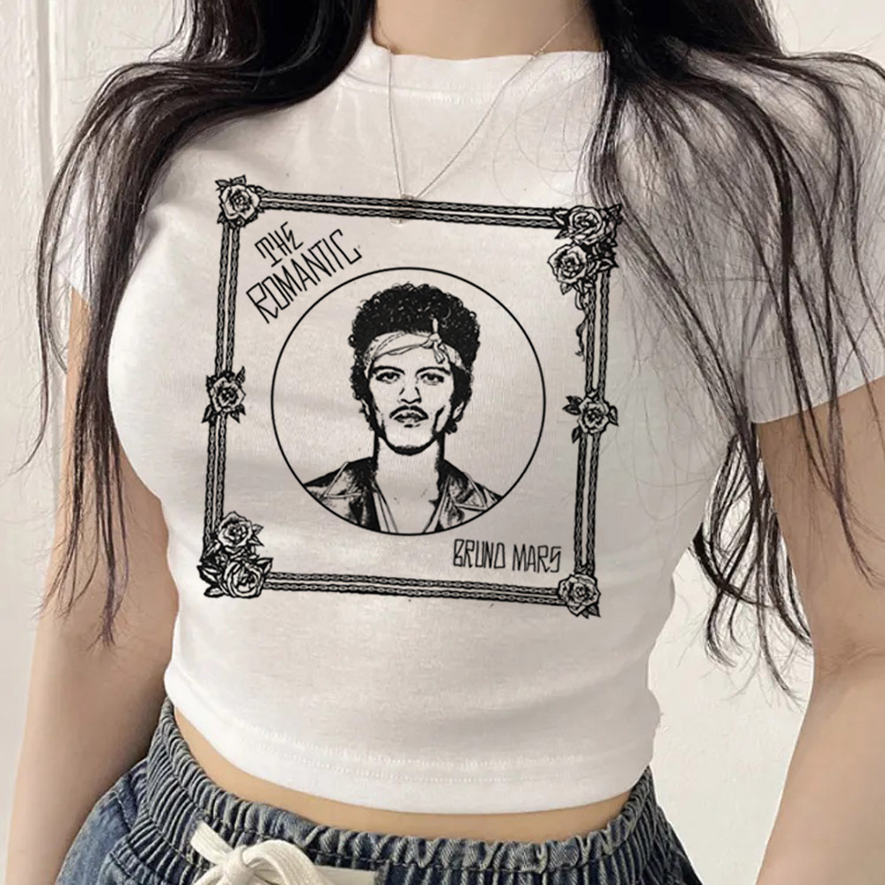 Bruno Mars crop top teen anime - Summer Clothing Teens ulasan dan harga