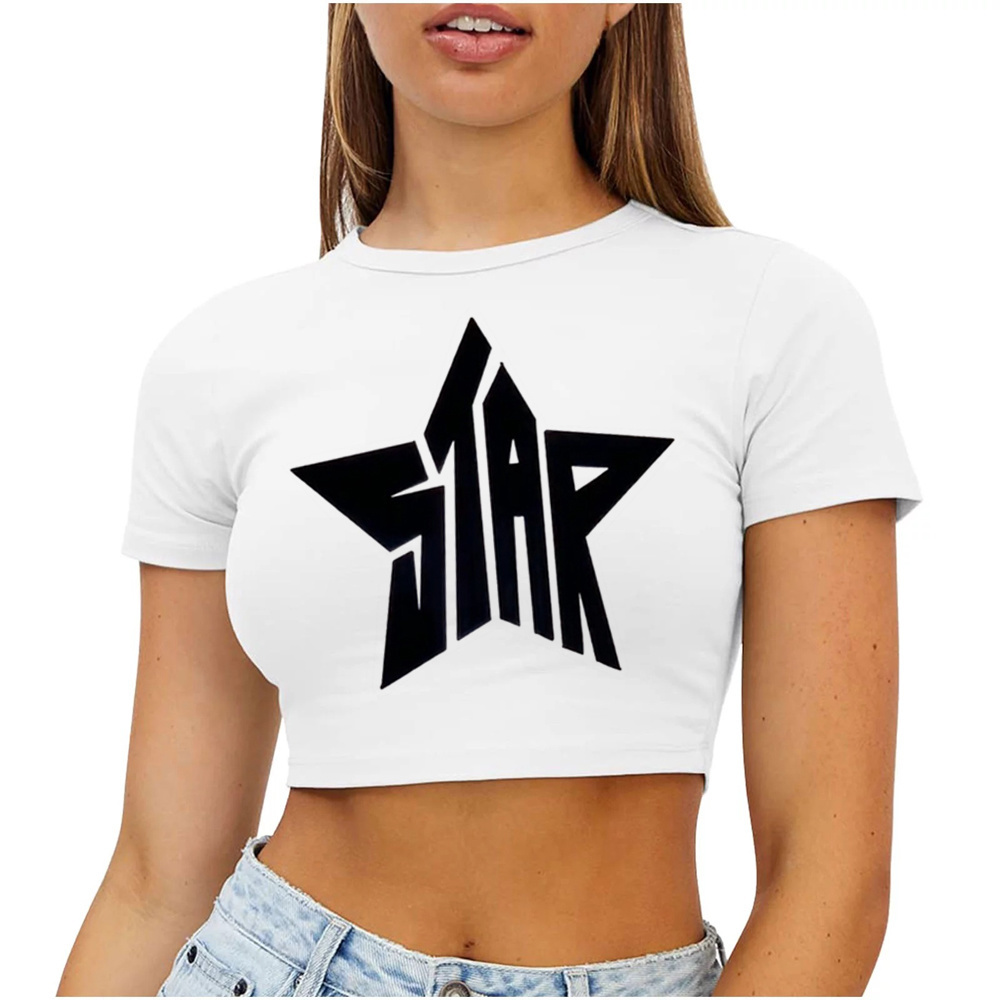 Atasan Crop Top Y2k 2000-an, a - Summer Clothing Teens ulasan dan harga
