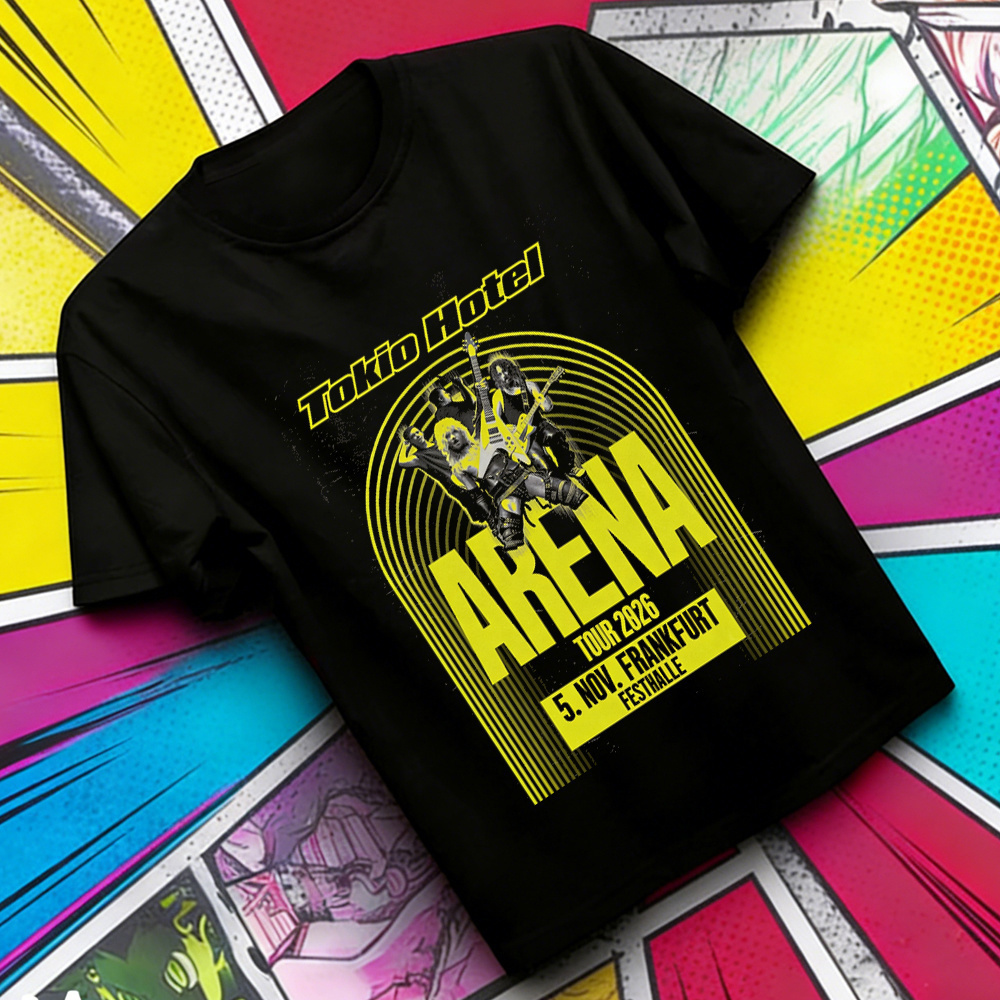 Kaos Katun Tokio Hotel Arena T - Summer Clothing Teens ulasan dan harga