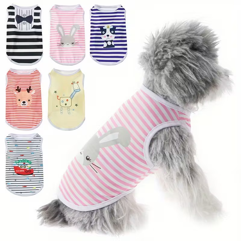 Rompi Pendingin Anjing Lucu un - Summer Clothing In French ulasan dan harga