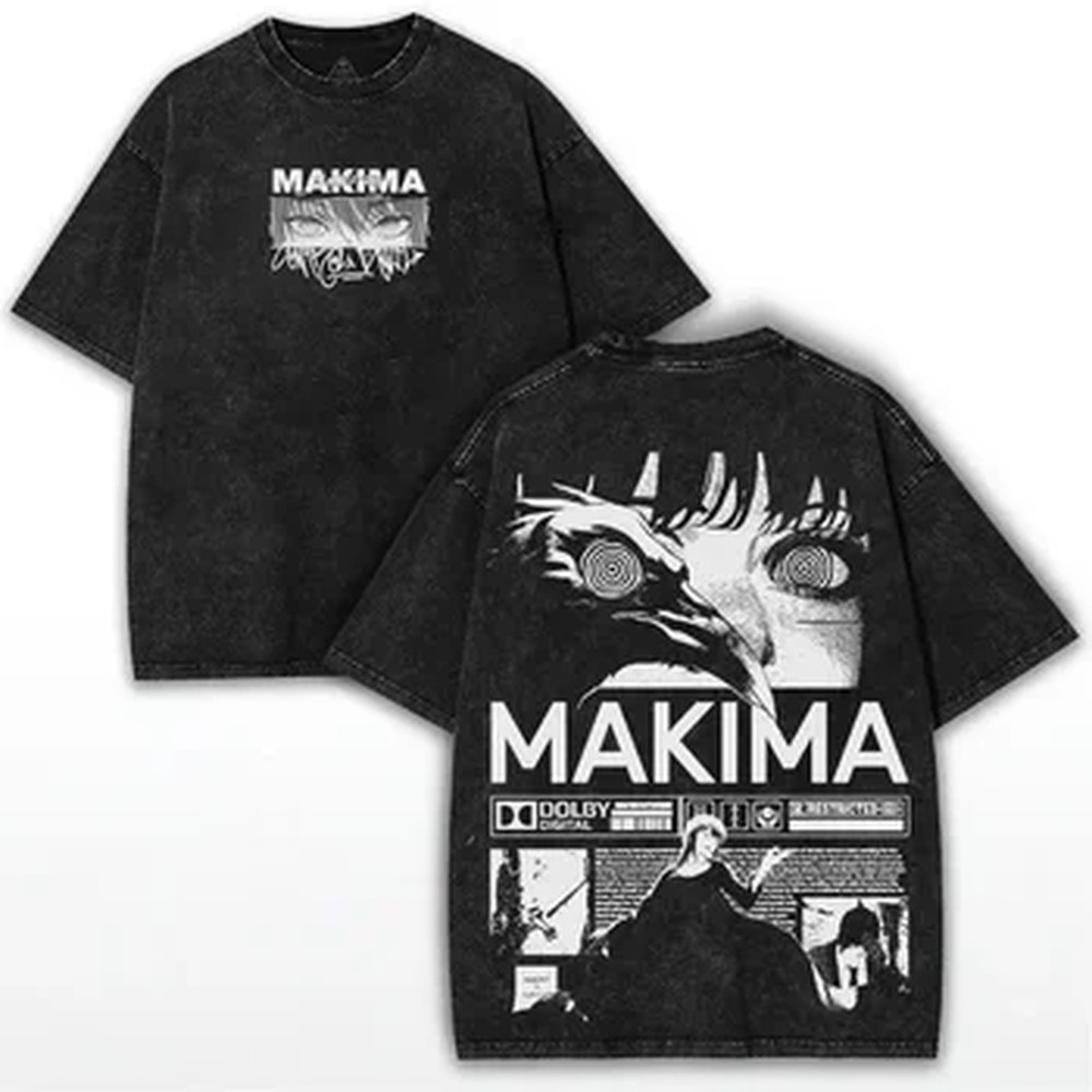 Kaos Manga Chainsaw Man Makima - Summer Clothing Italy ulasan dan harga
