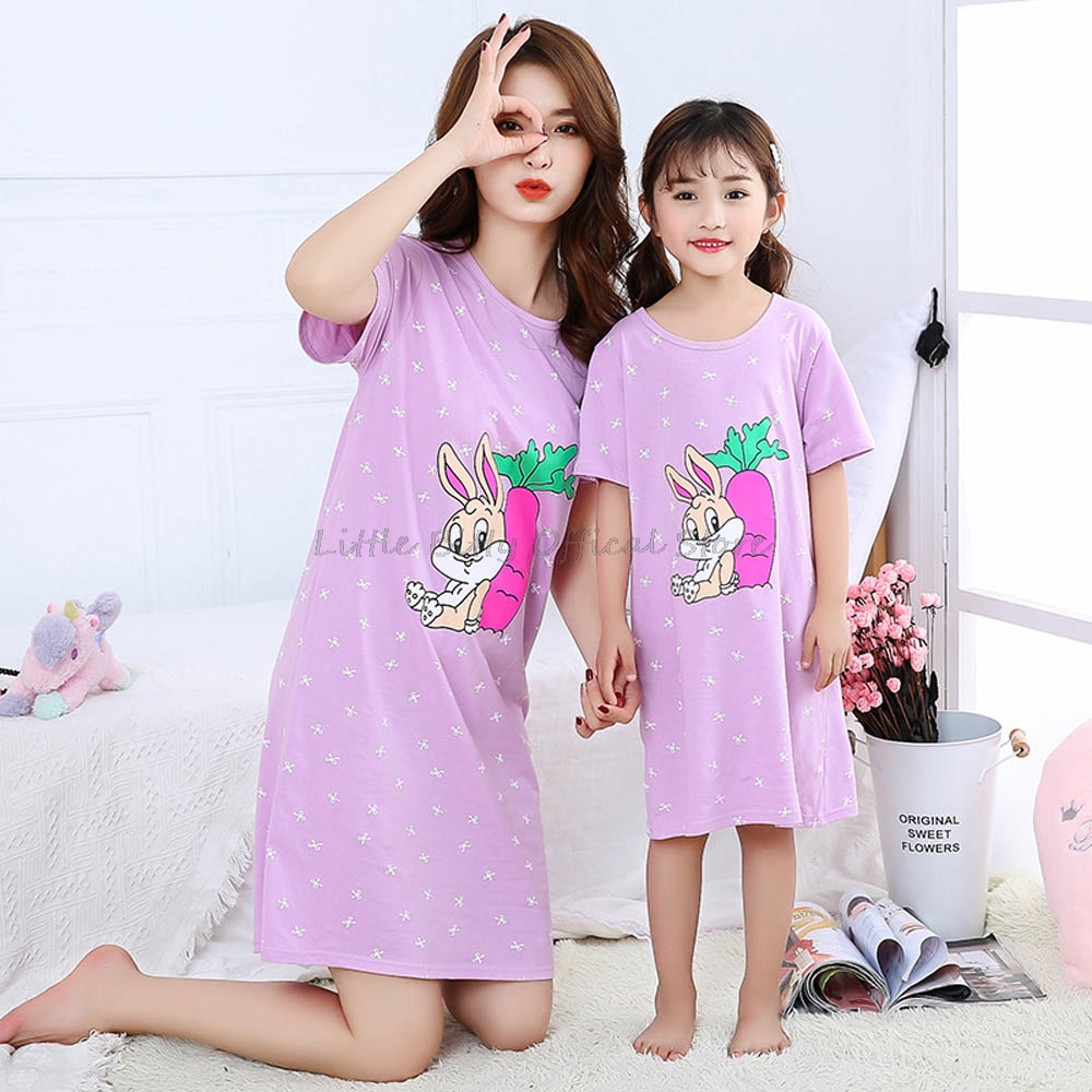 Gaun malam anak perempuan ibu  - Summer Clothing Teens ulasan dan harga
