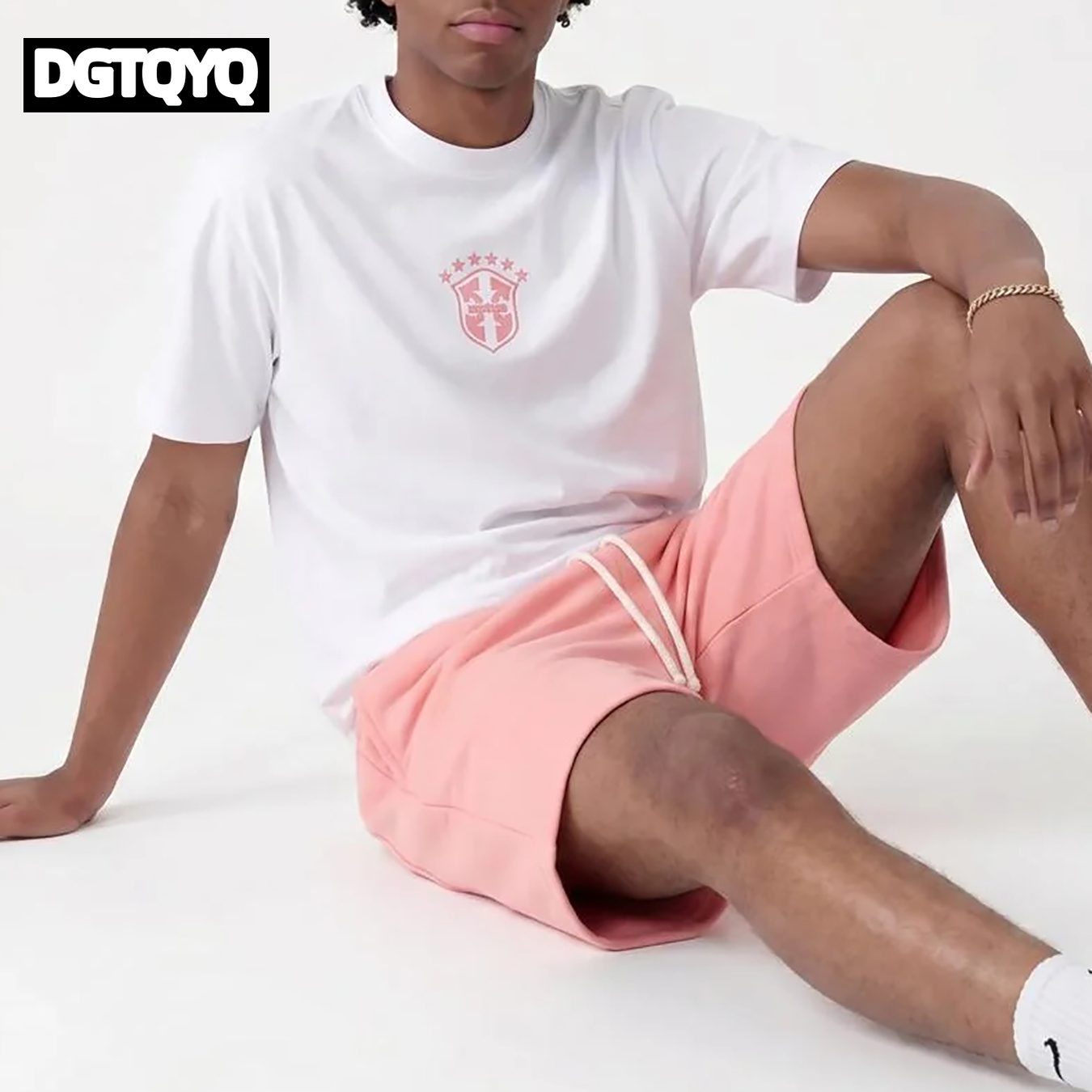 Set Kaos Oblong Leher Bulat Be - Summer Clothing Haul ulasan dan harga