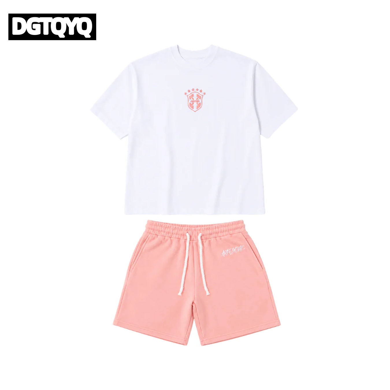 Set Kaos Oblong Leher Bulat Be - Summer Clothing Haul ulasan dan harga