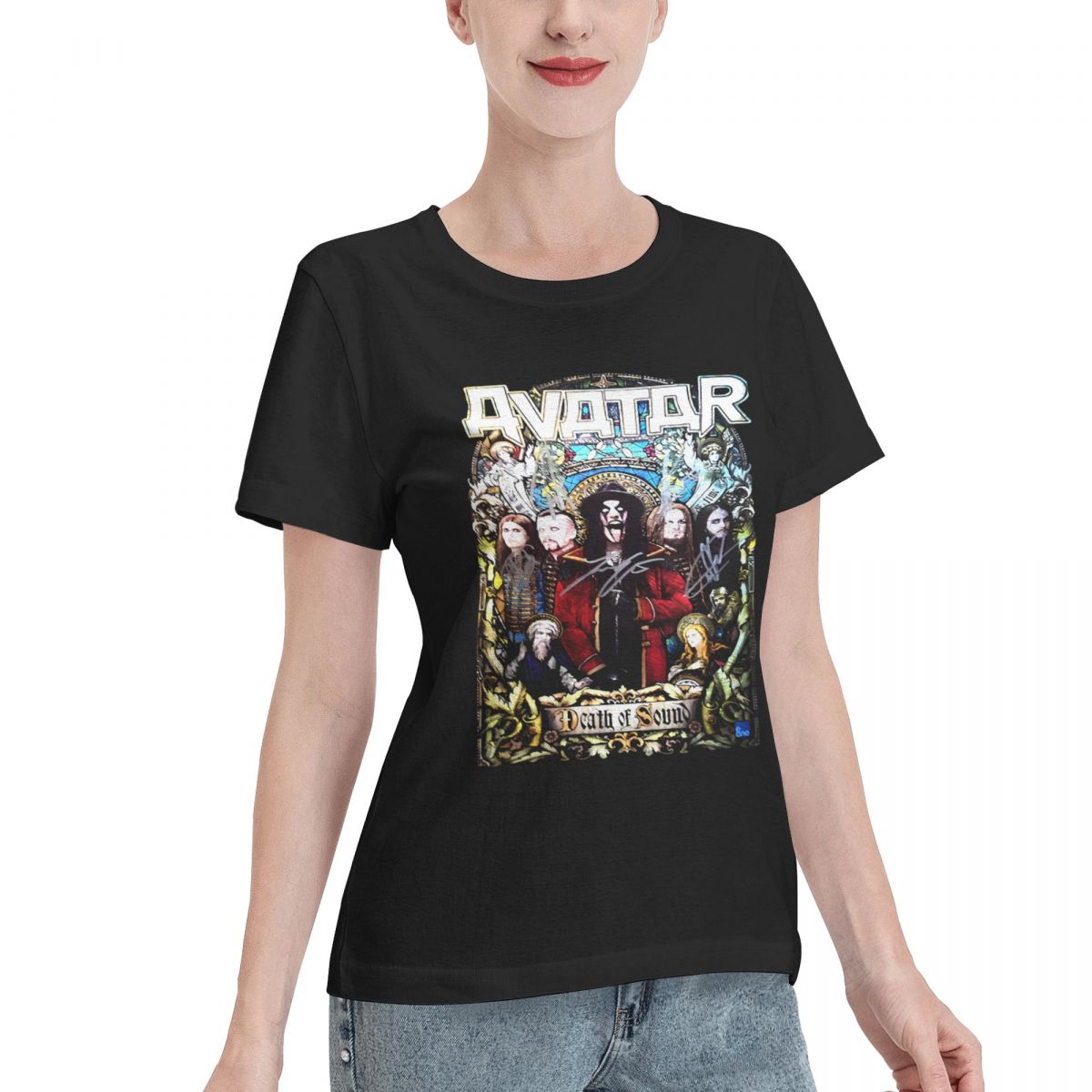 Kaos Wanita Avatar Band Kualit - Summer Clothing Essentials Women ulasan dan harga