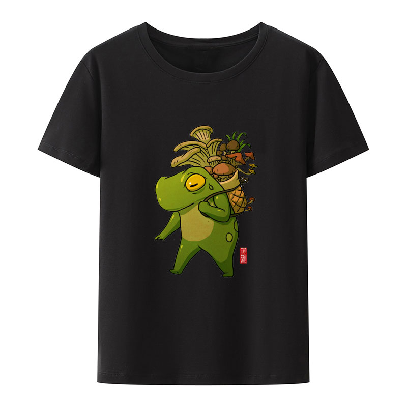 Kaos Gambar Katak Lucu Membuat - Summer Clothing Essentials Women ulasan dan harga