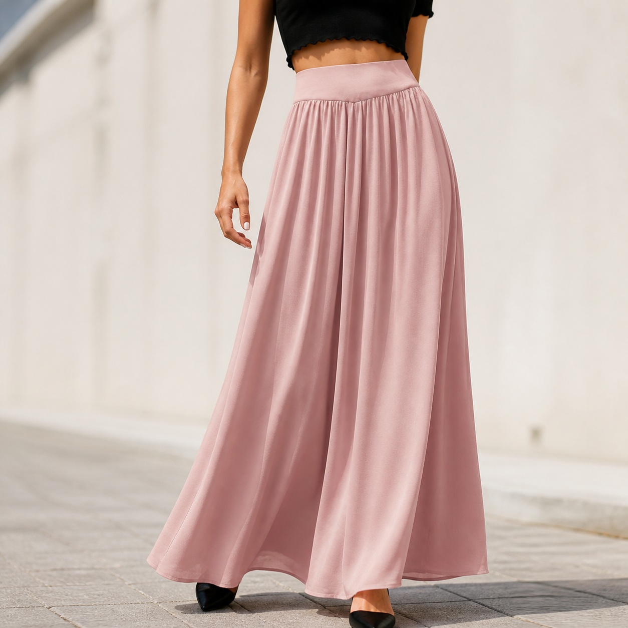 Celana Panjang Wanita Pinggang - Summer Clothing Essentials Women ulasan dan harga