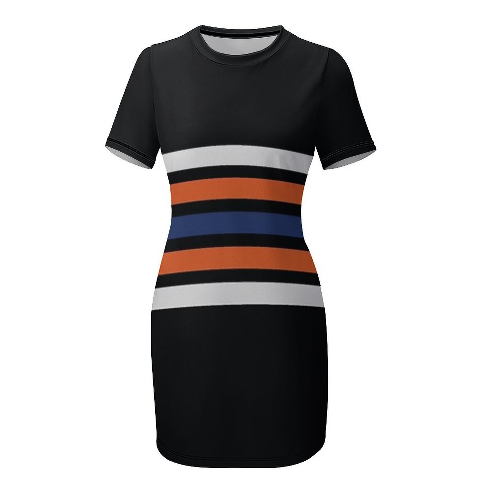 Gaun Lengan Pendek Warna Hitam - Summer Clothing Palette ulasan dan harga