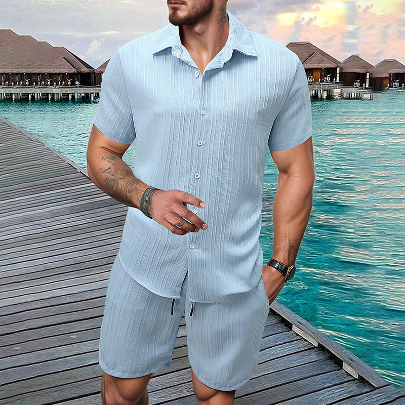 Setelan Kemeja Lengan Pendek K - Summer Clothing Haul ulasan dan harga