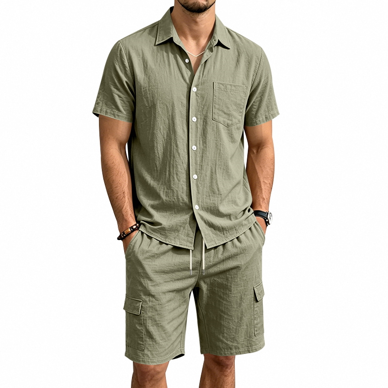 Setelan Linen Amerika Musim Pa - Summer Clothing Haul ulasan dan harga