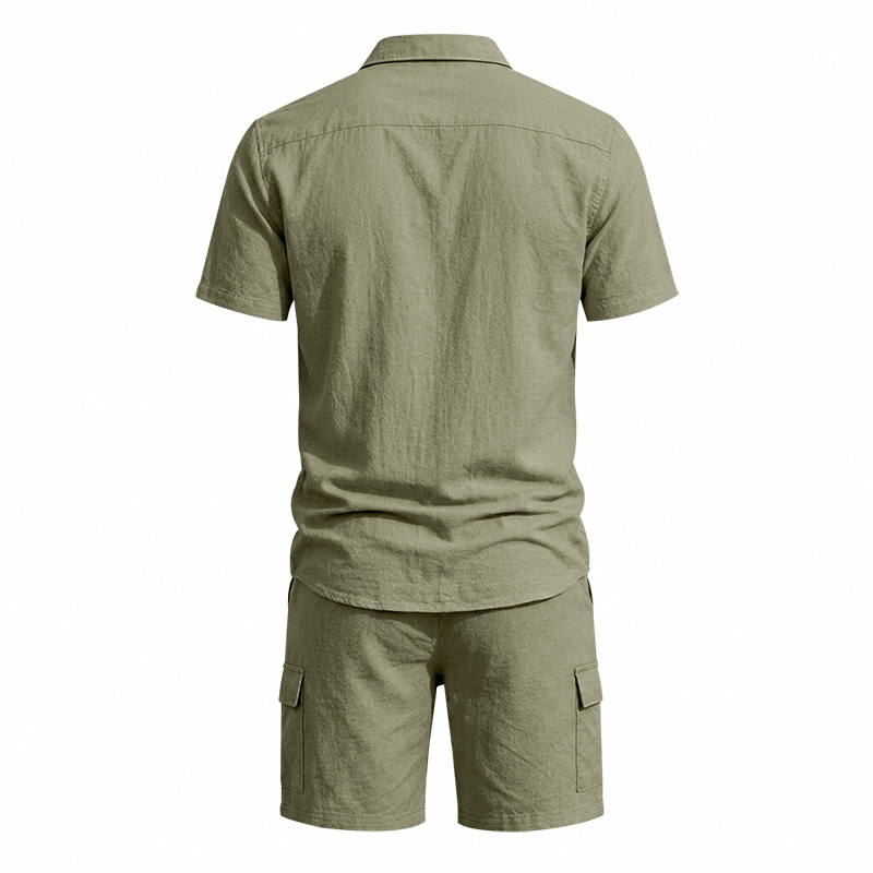 Setelan Linen Amerika Musim Pa - Summer Clothing Haul ulasan dan harga