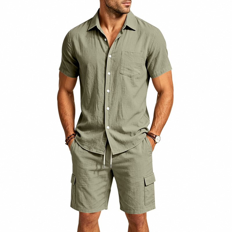 Setelan Linen Amerika Musim Pa - Summer Clothing Haul ulasan dan harga